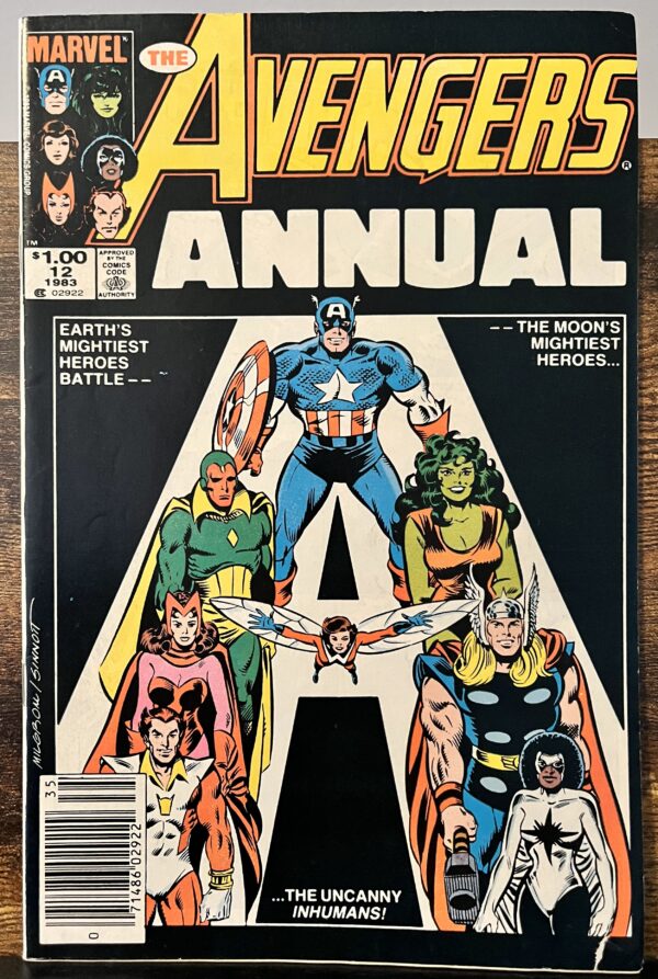 Avengers Annual # 12 Newsstand Edition