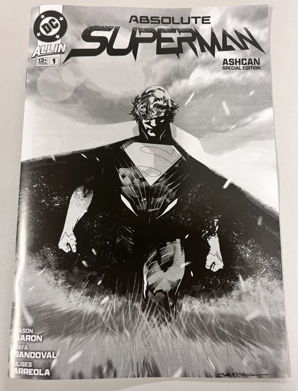 Absolute Superman Wonder Woman Special Ashcan Edition NYCC 2024 2 scaled