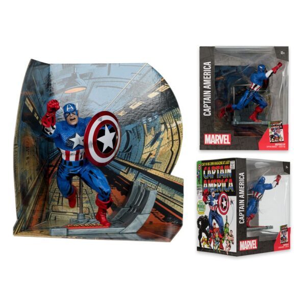 Captain America 100 McFarlane Statue pvc 5