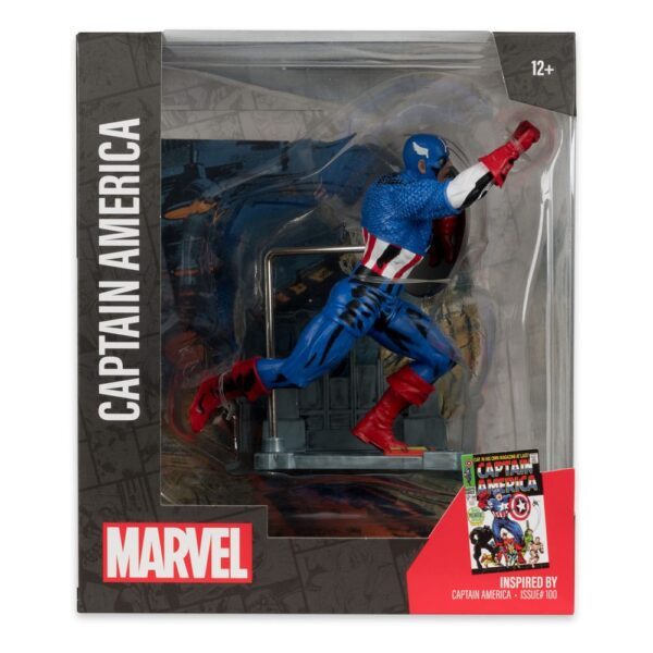 Captain America 100 McFarlane Statue pvc 6