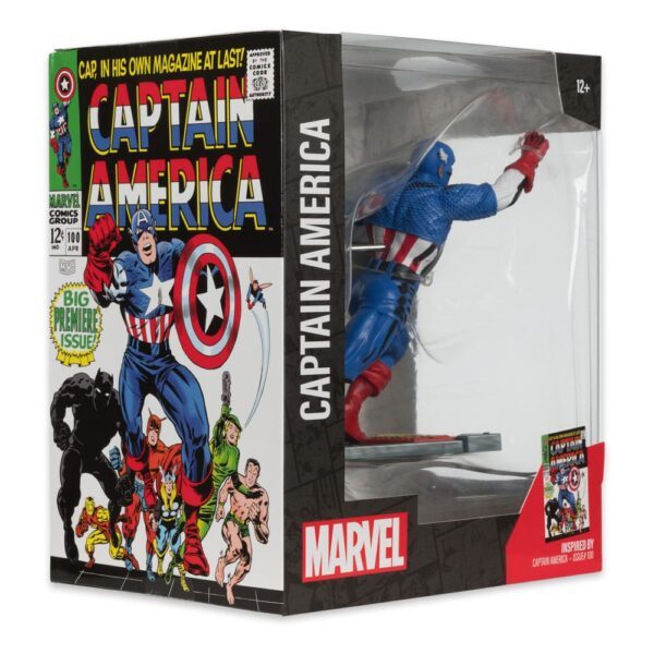 Captain America 100 McFarlane Statue pvc 7