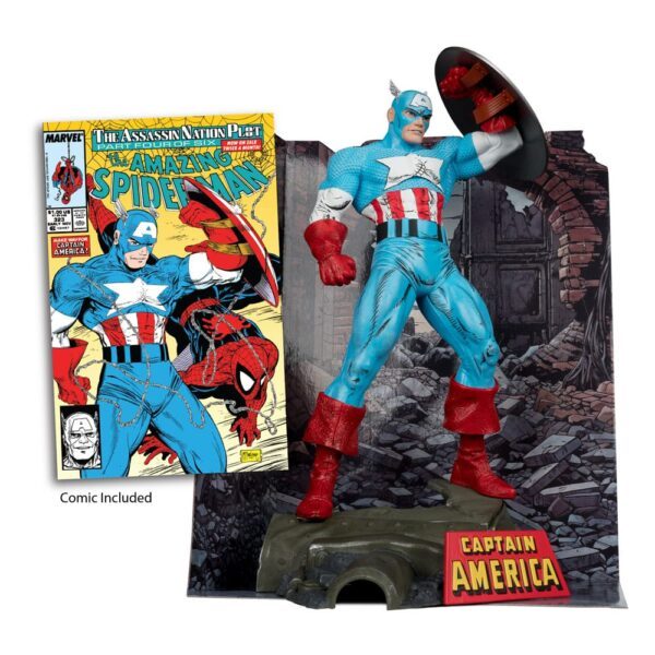 Captain America ASM 323 McFarlane Statue 2