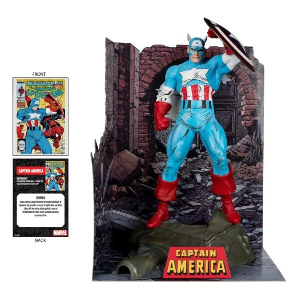 Captain America ASM 323 McFarlane Statue 3