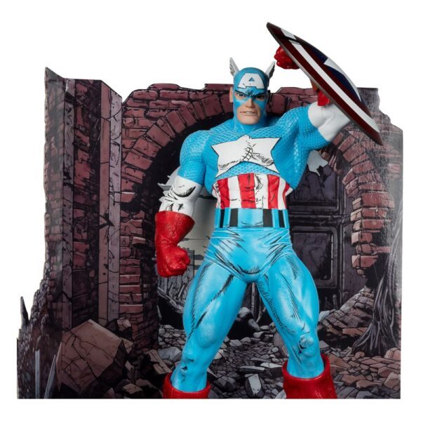 Captain America ASM 323 McFarlane Statue 4