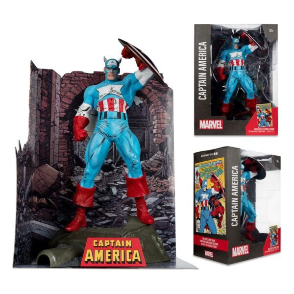 Captain America ASM 323 McFarlane Statue 5