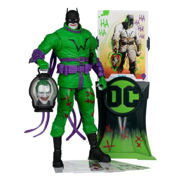 DC Multiverse Action Figure Batman Batman Last Knight on Earth Jokerized Gold Label 18 cm6