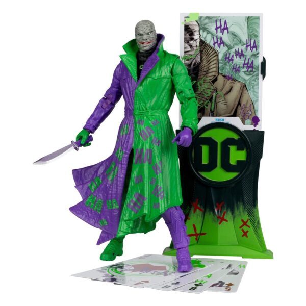 DC Multiverse Action Figure Hush Batman Hush Jokerized Gold Label 18 cm9