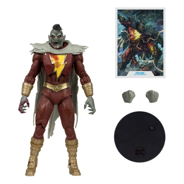 DC Multiverse Action Figure Shazam DC vs Vampires Gold Label 18 cm10