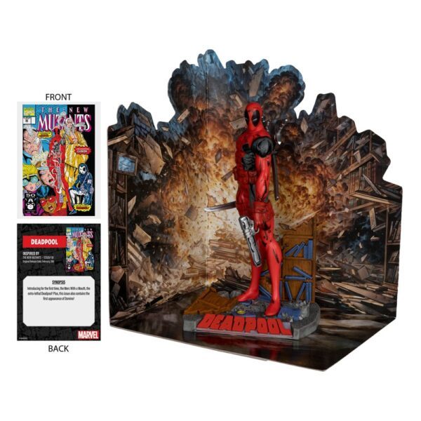 Deadpool New mutants 98 McFarlane Statue 2