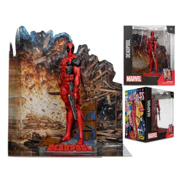 Deadpool New mutants 98 McFarlane Statue 4