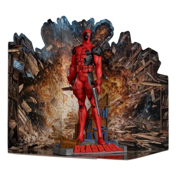 Deadpool New mutants 98 McFarlane Statue 5