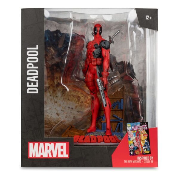 Deadpool New mutants 98 McFarlane Statue 6