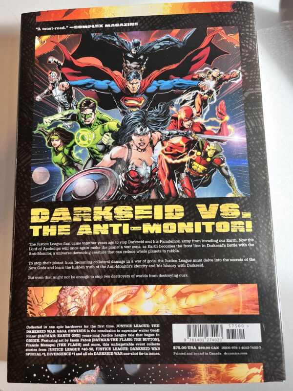 Justice League The Darkseid War Saga Omnibus 2 scaled