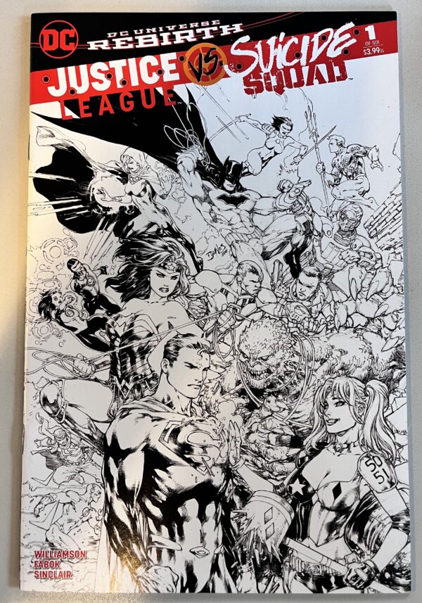 Justice League vs Suicide Squad 1 Ed Benes Rodman Comics Exclusive 1 scaled