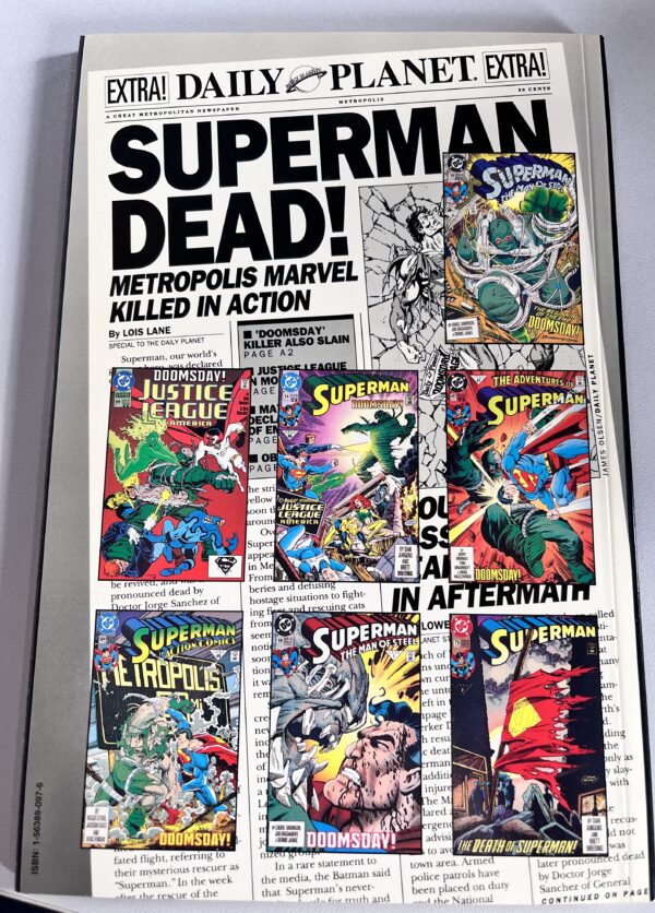 The Death of Superman 2nd print 2 scaled