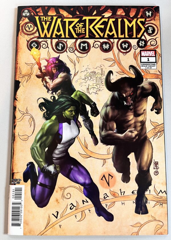 War of the Realms 1 Connecting realm variant scaled