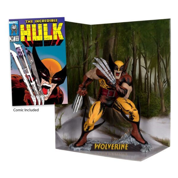 Wolverine Incredible hulk 340 McFarlane Statue 2