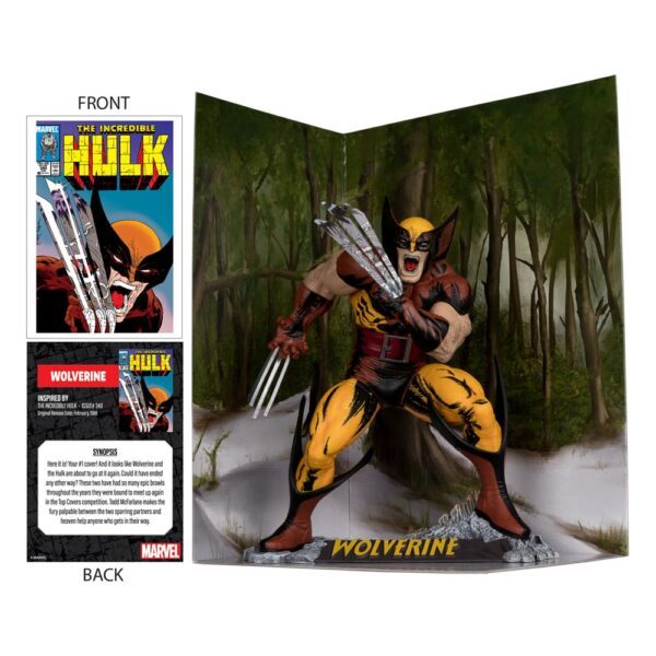 Wolverine Incredible hulk 340 McFarlane Statue 3