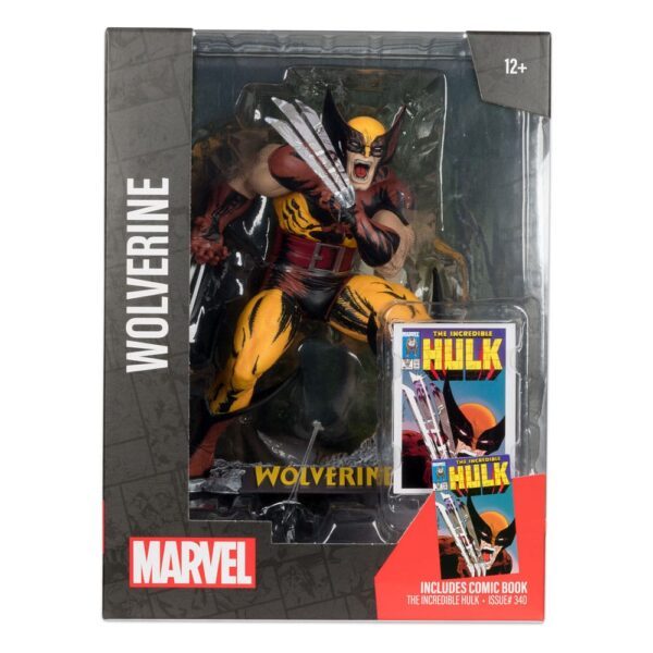 Wolverine Incredible hulk 340 McFarlane Statue 8