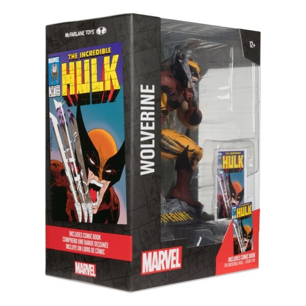 Wolverine Incredible hulk 340 McFarlane Statue 9