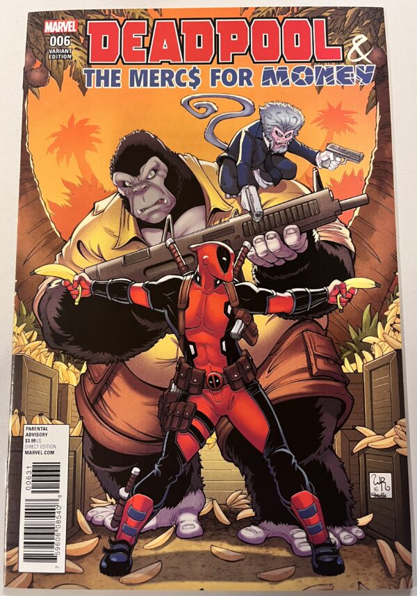 Deadpool the Mercs for Money 6 Will Robson Variant scaled