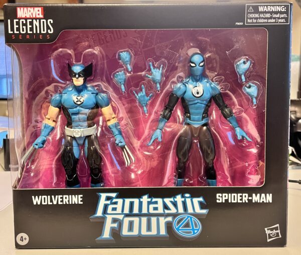 Marvel Legends Series Fantastic 4 Wolverine Spider man 1 1 scaled