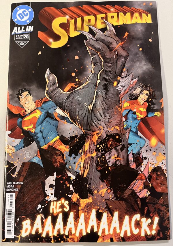 SUPERMAN #20 CVR A DAN MORA (DC Comics)