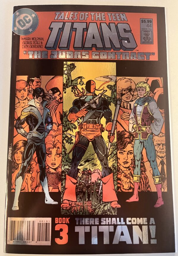 Tales of the Teen Titans 44 Foil Cover scaled e1731485774634