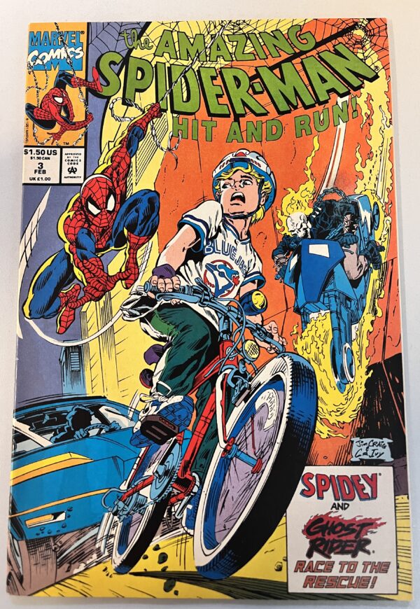 Amazing Spider-man: Hit and Run # 3 (Marvel Comics)