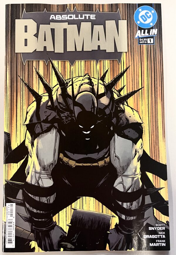 Absolute Batman # 1 (DC Comics) Fourth Printing Nick Dragotta Variant (DC Comics)