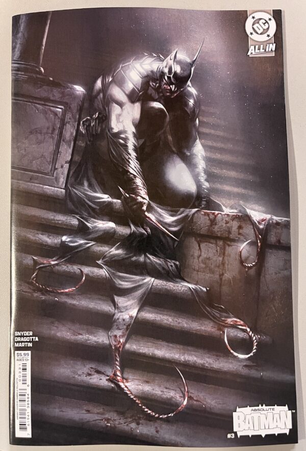 Absolute Batman # 3 Cover C Gabriel Dell'Otto card stock variant (DC Comics)