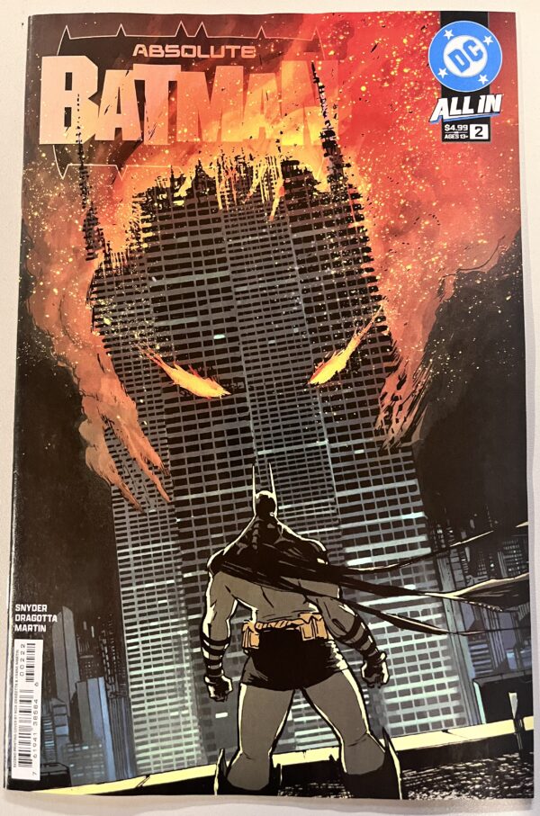 Absolute Batman # 2 Second Print Cover A Nick Dragotta (DC Comics)