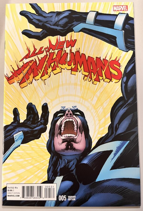 All-New Inhumans # 5 1:15 Neal Adams Ratio variant (Marvel Comics)