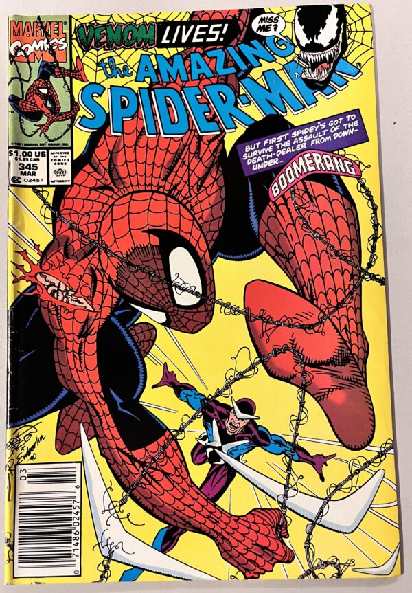 Amazing Spider-man # 345(Marvel Comics)