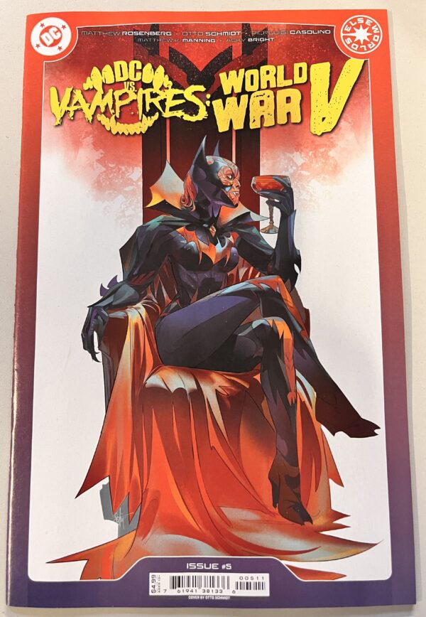 DC vs Vampires: World War V # 5 Cover A Otto Schmidt (DC Comics)