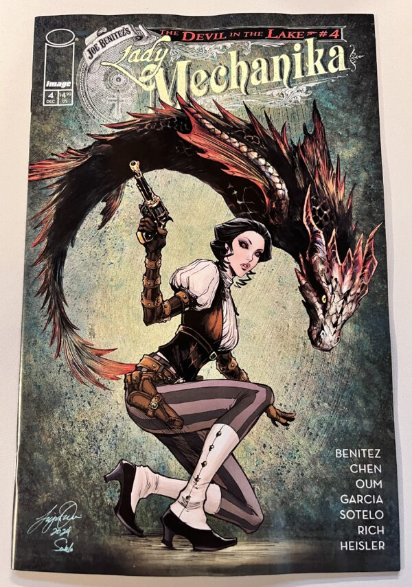 LADY MECHANIKA THE DEVIL IN THE LAKE #4 (OF 4) CVR B SIYA OUM