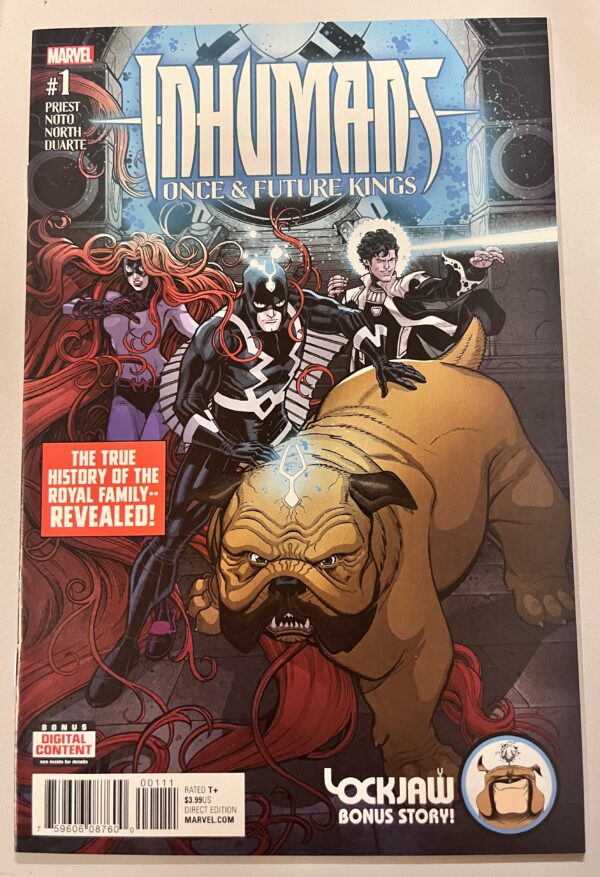 Inhumans Once & Future Kings # 1 (Marvel Comics)