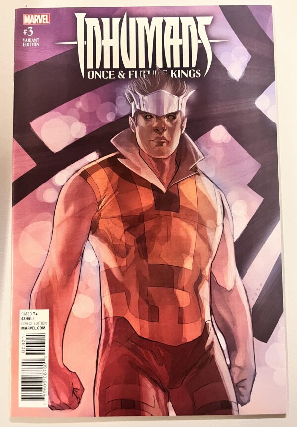 Inhumans Once & Future Kings # 3 variant cover (Marvel Comics)