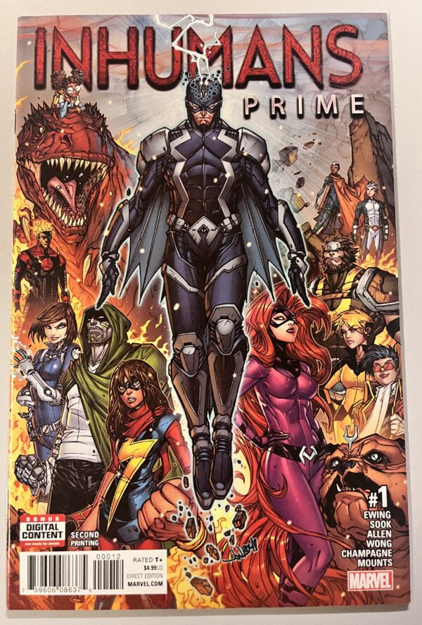 Inhumans Prime 2nd printing (Marvel Comics)