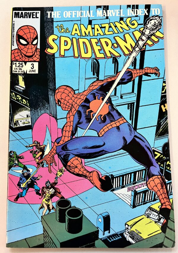 The Official Marvel Index to the Amazing Spider-man # 3 (Marvel Comics)