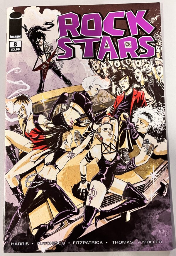 Rockstars # 8 (Image Comics) Walking Dead 59 Tribute Variant