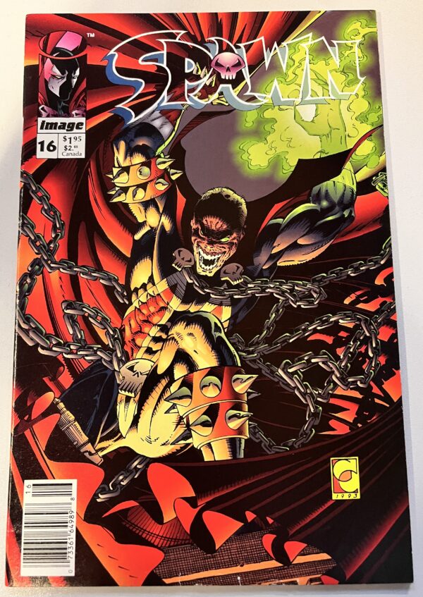 Spawn # 16 Newsstand Edition (Image Comics)