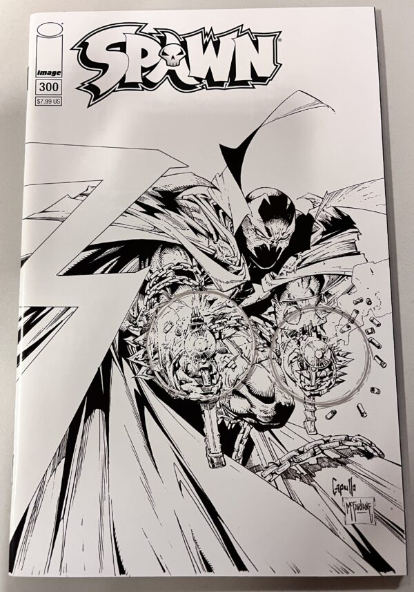 Spawn # 300 Cover F Black & White Variant (Image Comics)