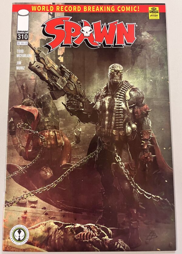 Spawn # 310 Bjorn Barends Cover (Image Comics)