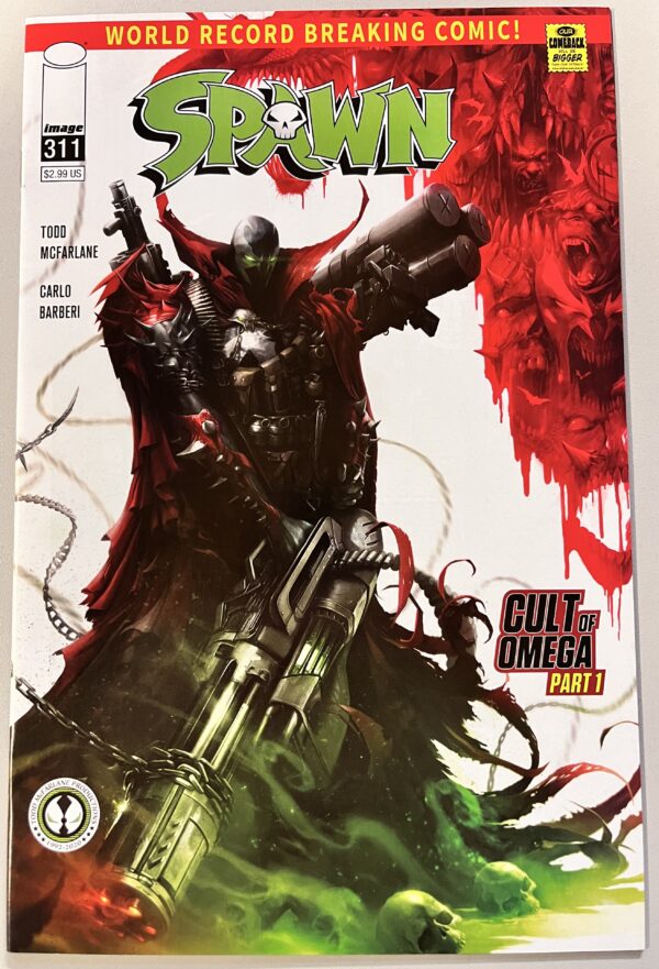 Spawn # 311 Francesco Mattina Variant (Image Comics)