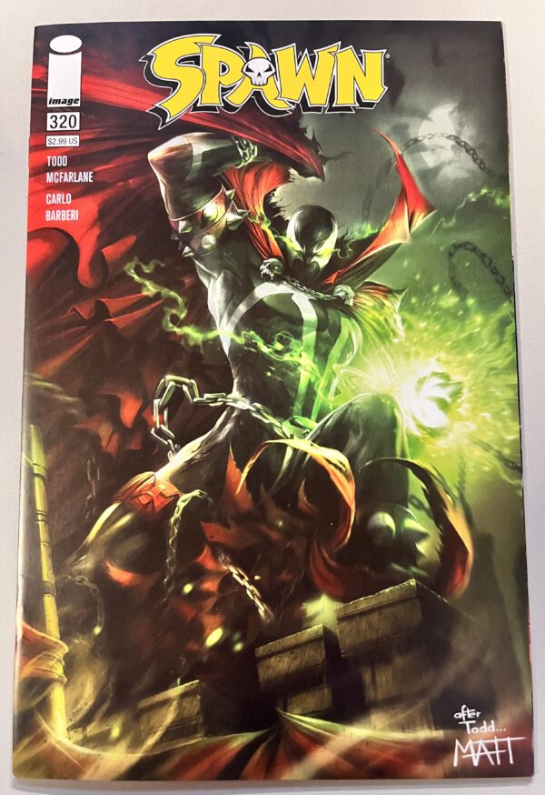 Spawn # 320 Francesco Mattina Variant (Image Comics)