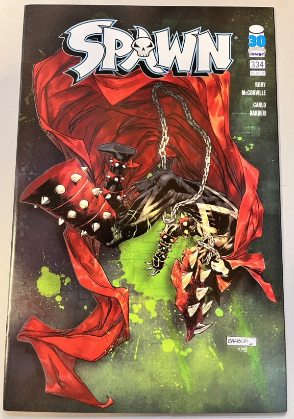 Spawn # 334 Carlo Barberi Cover (Image Comics)