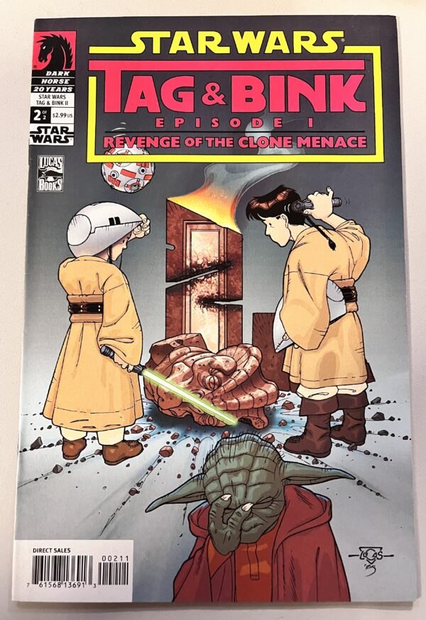 Star Wars Tag & Bink II # 1 & 2 complete set (Dark horse comics) - Afbeelding 2