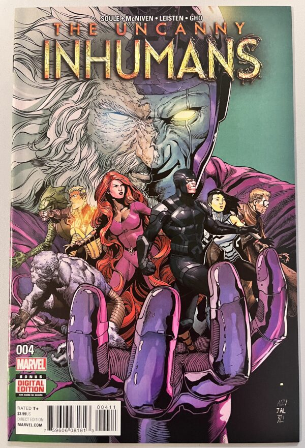 Uncanny Inhumans # 4 (Marvel Comics)