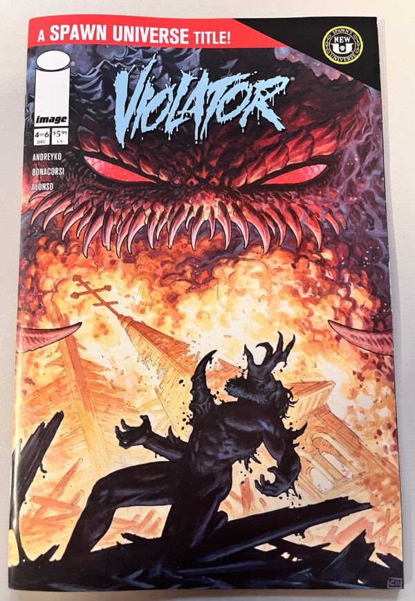 Spawn Violator #4 (of 6) Cover A Gianenrico Bonacorsi (Image Comics)